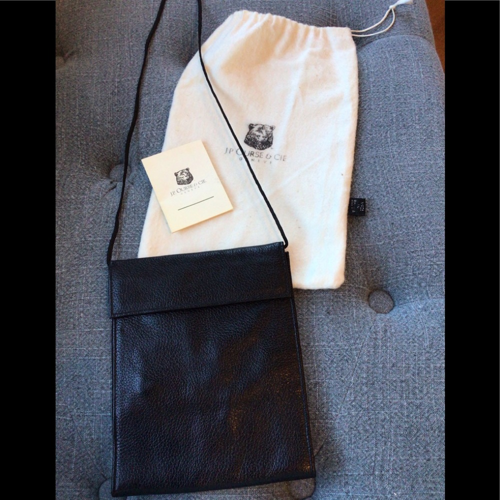J.P. Ourse & Cie Leather crossbody bag/wallet